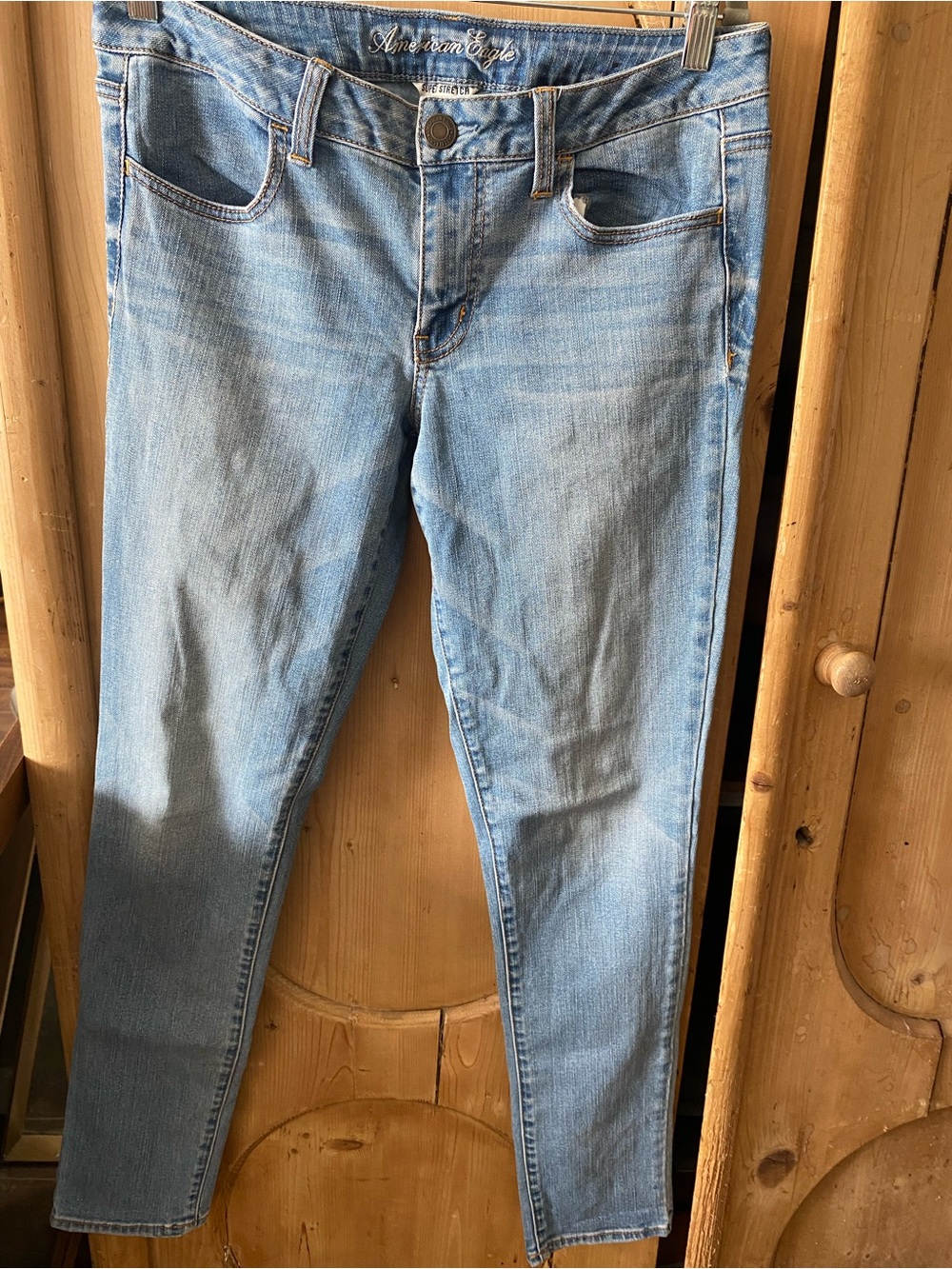 Light Blue Jeans - American Eagle Outfitters Style